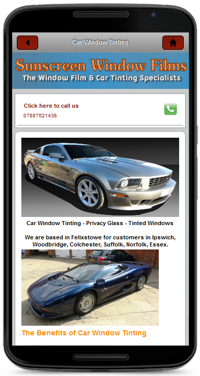 Sunscreen Window Films Activ Web Design Ipswich